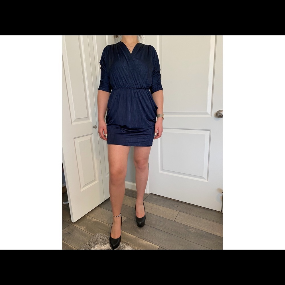 Navy Blue Forever 21 Dress Size S/P